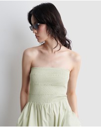 COS - Smocked Midi Dress