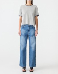 Bassike - Layered Neck T-Shirt