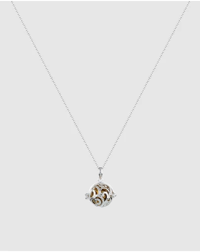 Elli Jewelry - Necklace Heart Ornament 925 Sterling Silver