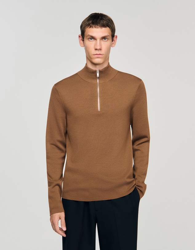 Sandro - Zip Sweater