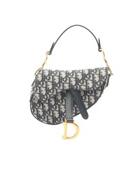 Pre-Loved by Azura Reborn - Pre-Loved Mini Oblique Canvas Saddle Bag