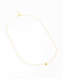 Lovisa - Gold Plated Sterling Silver Letter S Necklace