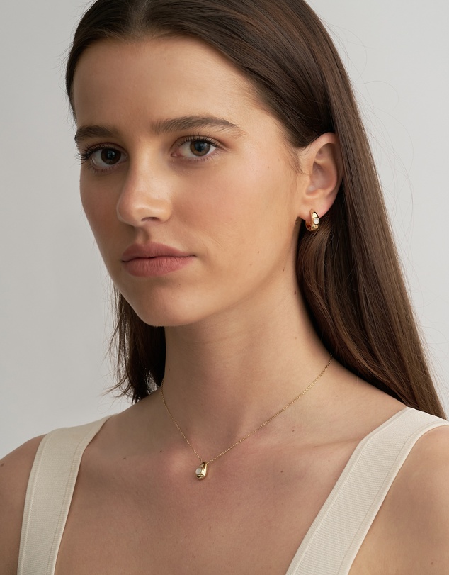 Brie Leon - Ada Moonstone Pendant