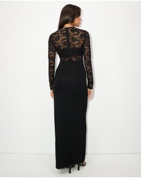 Dazie - Issie Lace Long Sleeve Maxi Dress