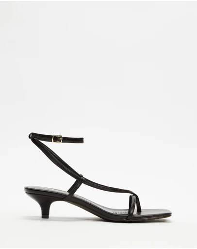 Dazie - Mikayla Strappy Kitten Heels