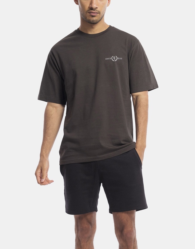 Counter Culture - Templar Crest Oversize Tee