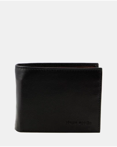 Pierre Cardin - Pierre Cardin Italian Leather Men's Two Tone Bi-Fold Wallet