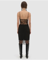 CAMILLA AND MARC - Cora V Neck Lace Bodysuit