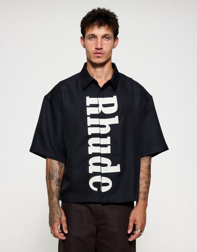 RHUDE - Centre Logo Button Up Shirt
