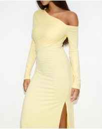 Dazie - Katia Asymmetric Jersey Dress