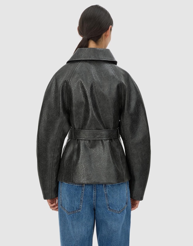 C&M CAMILLA AND MARC - Oreno Croc Belted Jacket