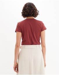 Amelius - Azalea Crew Neck Tee