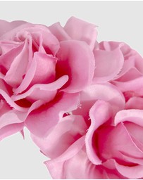 Max Alexander - Large Pink Flower Headband Fascinator