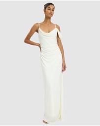 With Harper Lu - Draped Gown