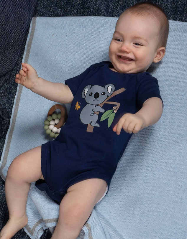 B Free Intimate Apparel - 100% Organic Cotton Short Sleeve Baby Bodysuit - Baby & Toddler