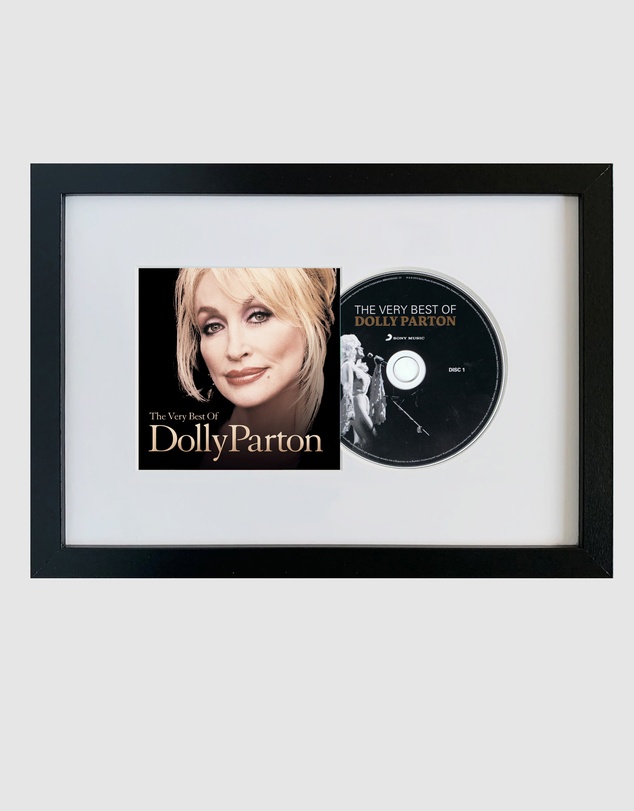 iWorld - Dolly Parton-The Very Best Of Dolly Parton CD Framed Album Art