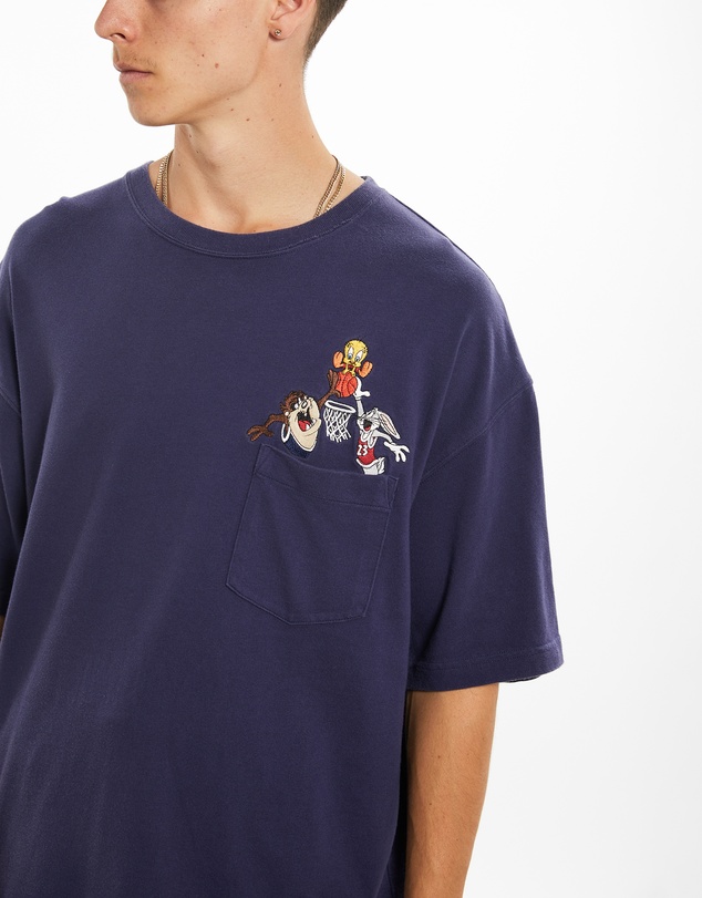 Vintage by The Real Deal - Pre Loved - 1996 Looney Tunes Pocket Tee