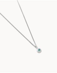 Kirstin Ash - Birthstone Necklace September London Blue Topaz