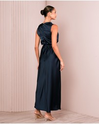 Azzurielle - Darsha Blouson Maxi Dress