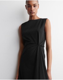 COS - Twist-Detail Midi Dress