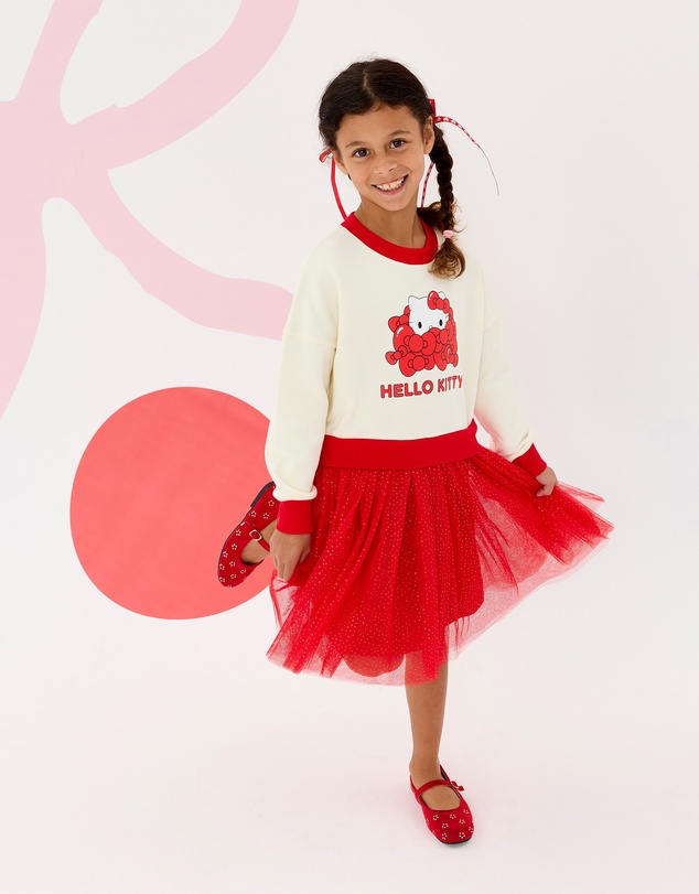 Rock Your Kid - Hello Kitty Jumper Dress - Kids-Teens