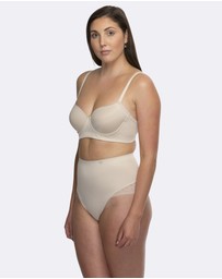 Hush Hush - Essensual Firm Control Thong Back Briefs