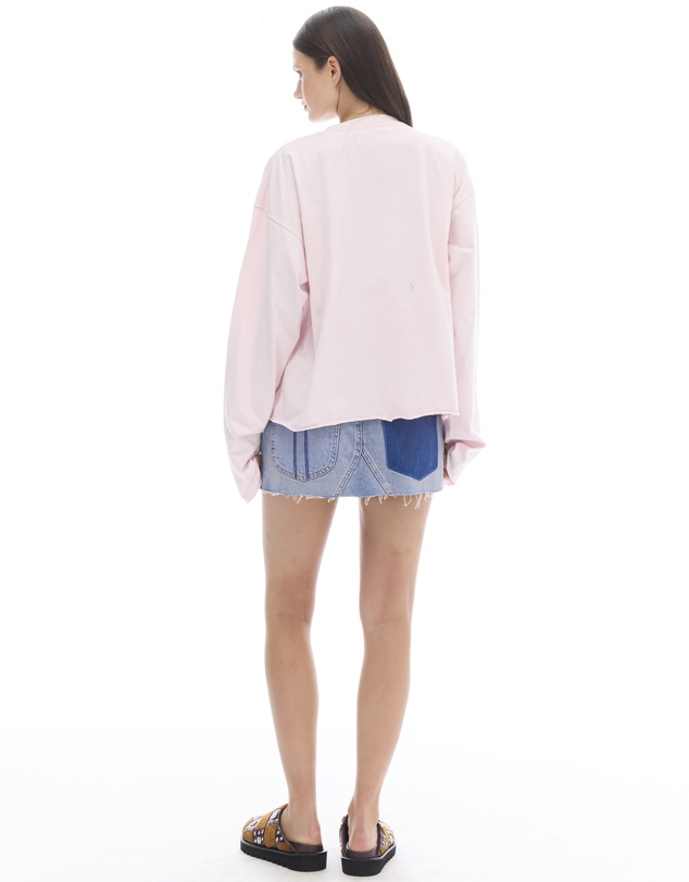 THE TALES - We Love Velvet Heart Long Sleeve Tee