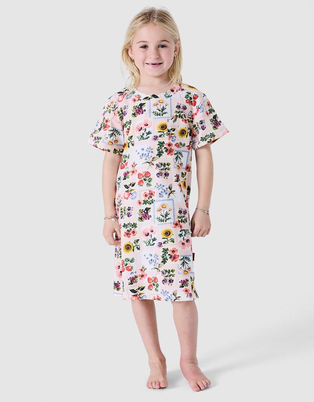 Kip&Co - Sweet Life Organic Cotton Short Sleeve Nightie - Babies-Teens