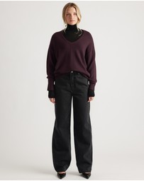 Decjuba - Demi Seam Detail Knit Jumper
