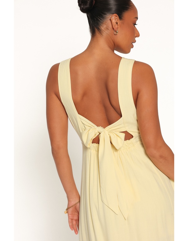 Petal & Pup - Kerrin Midi Dress - Butter Yellow