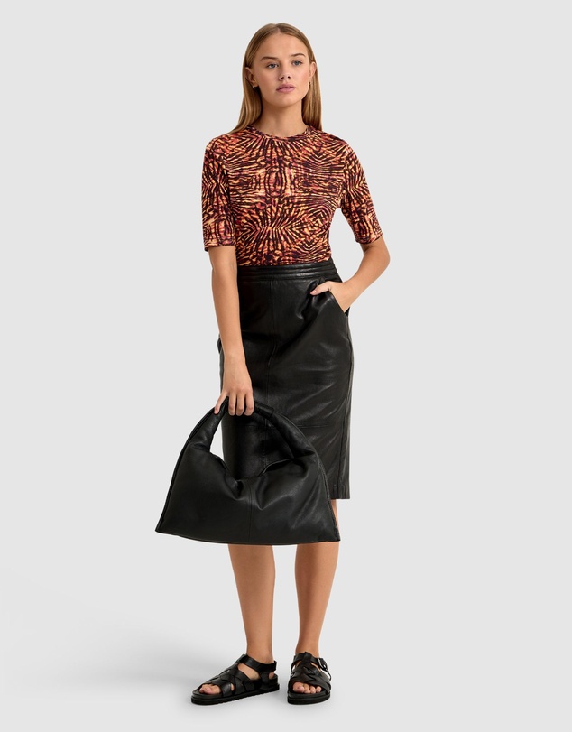 Oxford - Imogen Printed Jersey T-Shirt
