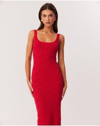 SNDYS - Josefina Jacquard Knit Maxi Dress