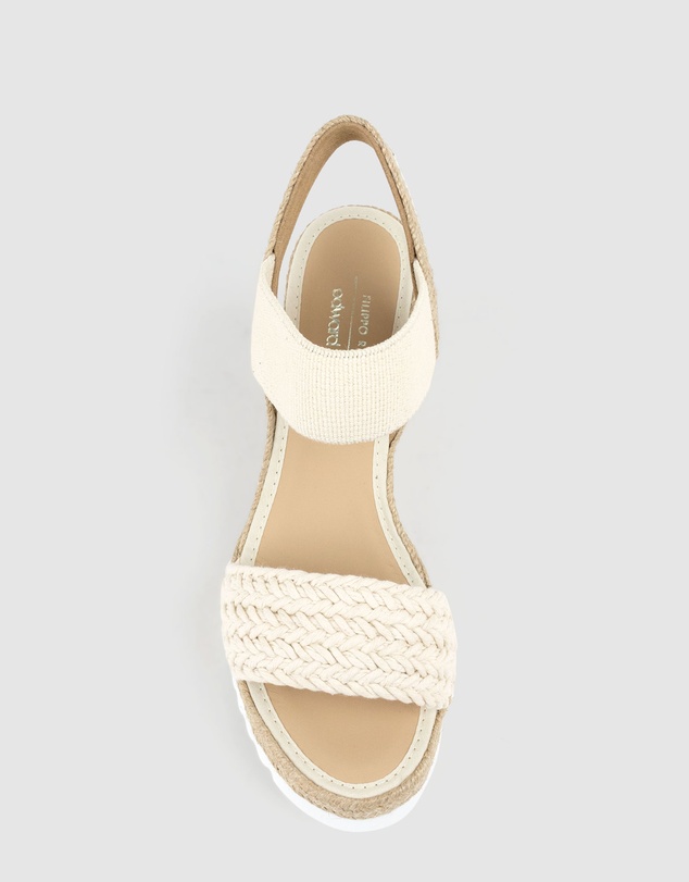 Edward Meller - MERCEDES Elastic Crochet Espadrille