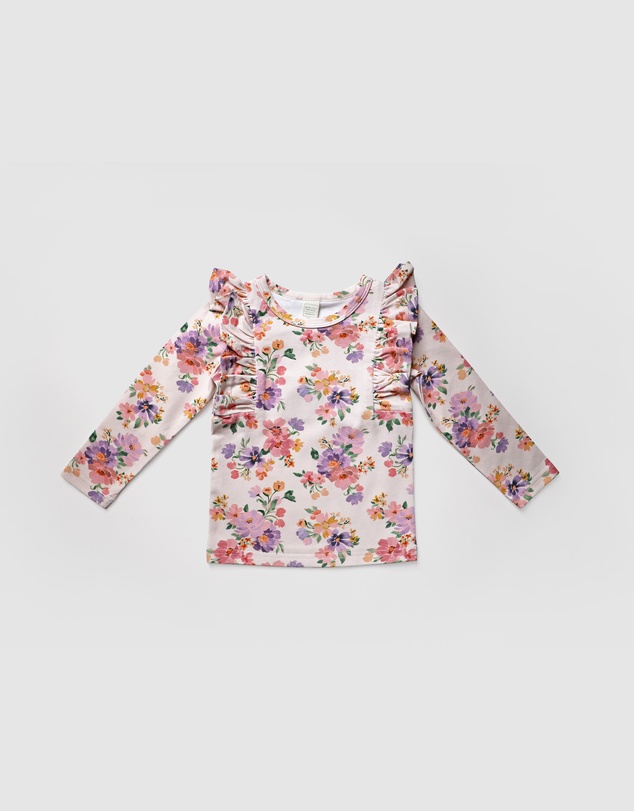 WITH LOVE FOR KIDS - Shimmy Long Sleeve Top - Kids