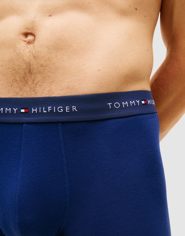 Tommy Hilfiger - 3-Pack Signature Repeat Logo Waistband Trunks