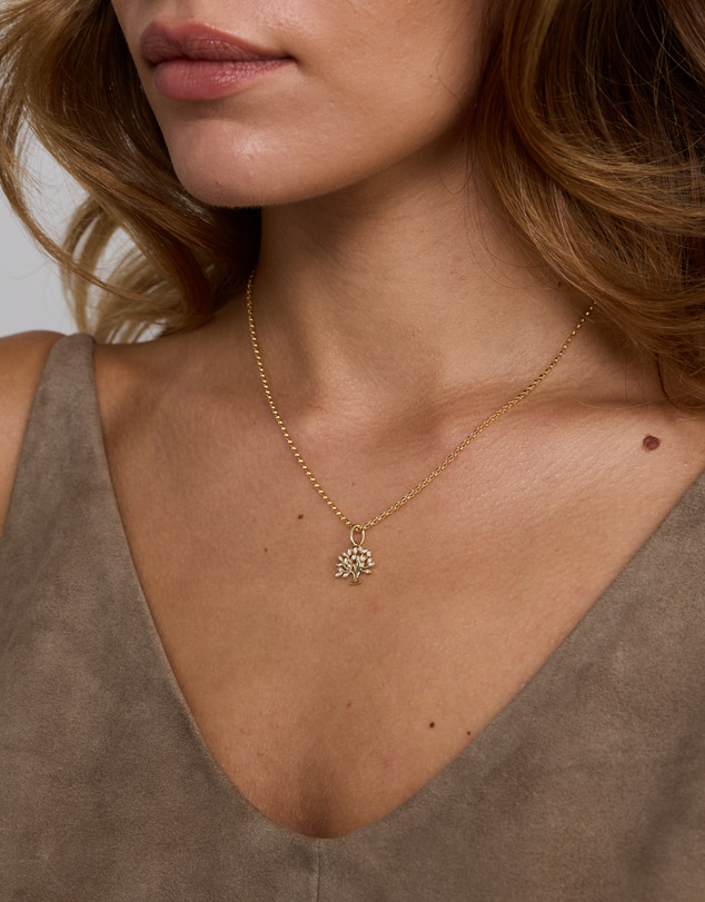 Michael Hill - Diamond Tree Of Life Pendant in 10kt Yellow Gold