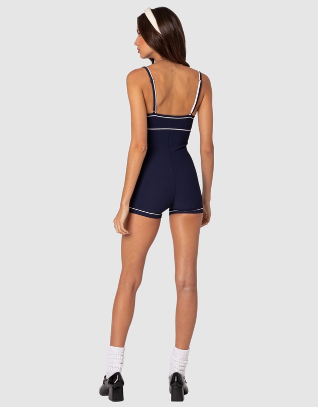 EDIKTED - Zetta Contrast Romper