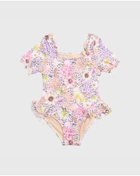 Aqua Blu Kids - Daisy Short Sleeve One Piece - Kids