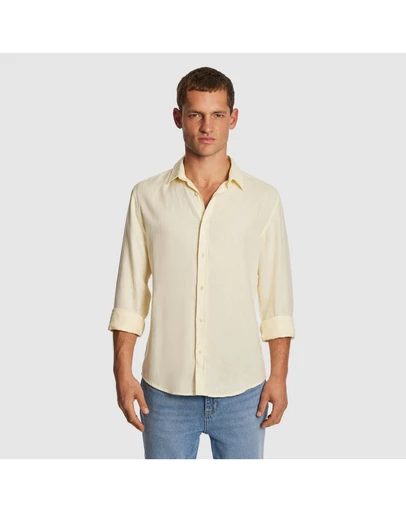 yd. - West Hampton Pure Linen Shirt