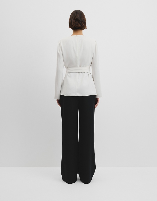 Country Road - Twist Long Sleeve Blouse