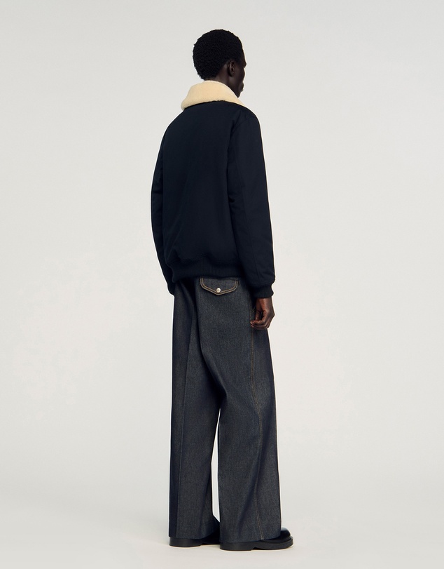 Sandro - Cotton Aviator Jacket