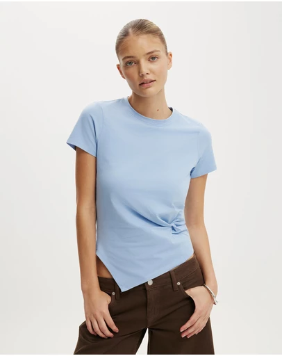 Cotton On - Twist Short Sleeve Tee