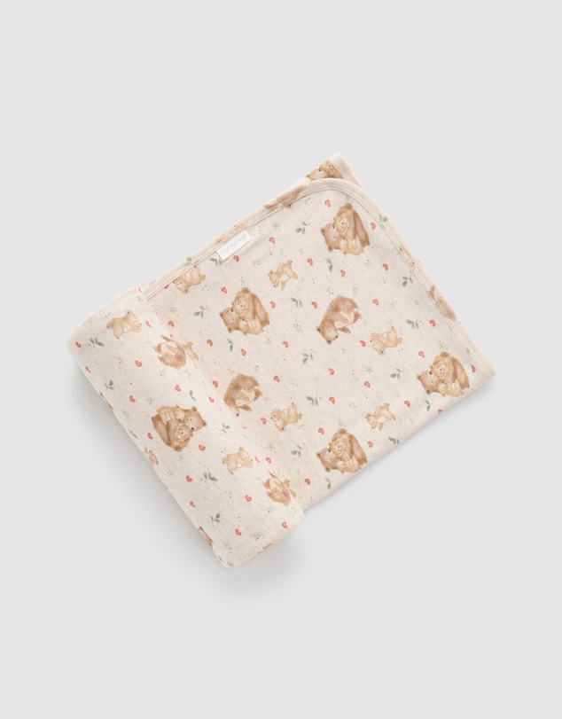 Purebaby - Heart Bear Stretch Wrap -Kids-Babies