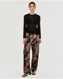 Staple the Label - Leni Drawstring Sheer Knit