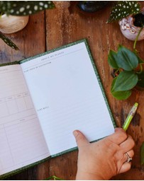 Write to Me - Plant & Garden Journal. Green