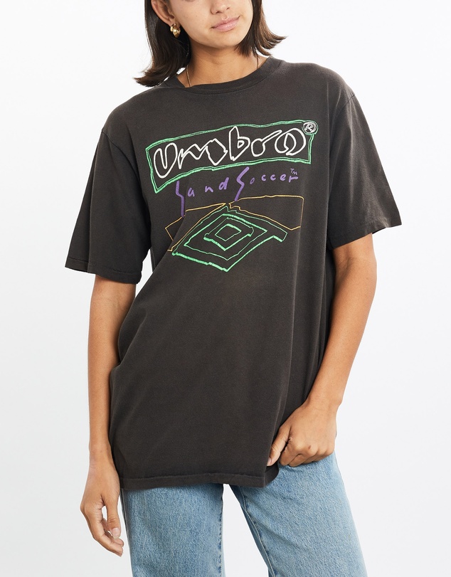 Vintage by The Real Deal - Pre Loved - Vintage 90s Umbro Sand Soccer Tee