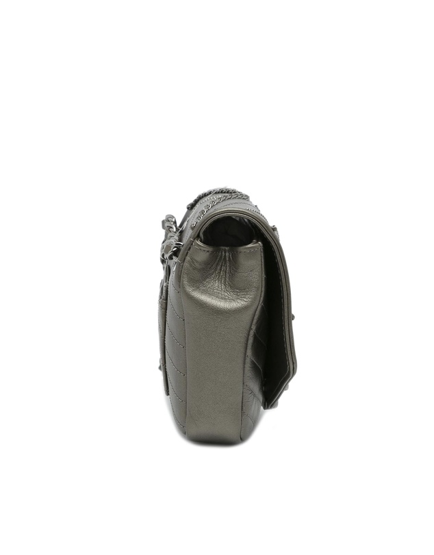 Pre-Loved by Azura Reborn - Pre-Loved chanel Chanel 19 Crossbody Bag Grey Leather
