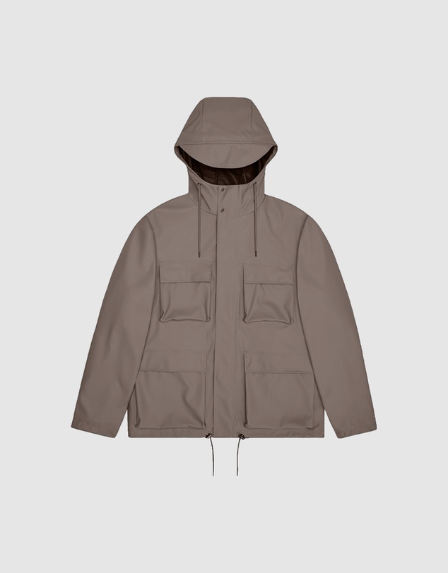 RAINS - Women's Pocket Jacket Cinder