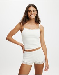Cotton On Body - Dreamy Soft Lace Overlay Cami