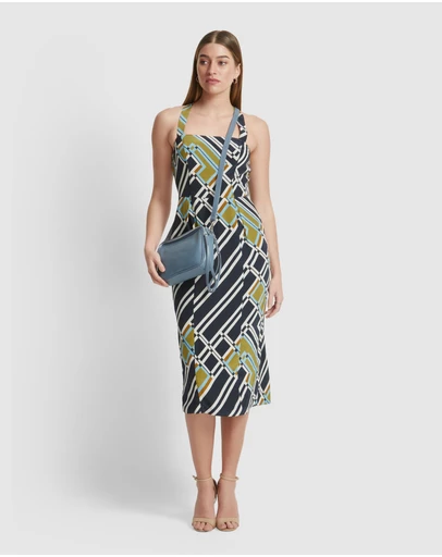 Oxford - Alexis Printed Dress